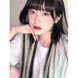 【散光】Lenbling Eye Only 1 Month Yuriel Shine Blue 每月抛棄散光彩妝隱形眼鏡
